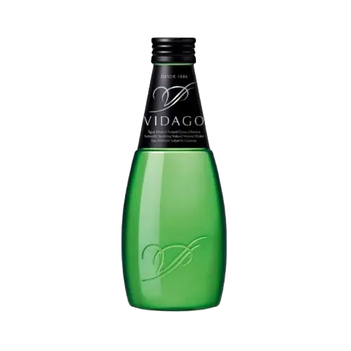 Vidago Sparkling Water Glass Bottle