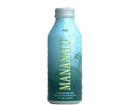 Mananalu Purified Water Aluminum Bottle