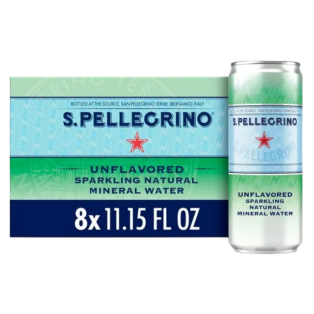 San Pellegrino Unflavored Sparkling Natural Water