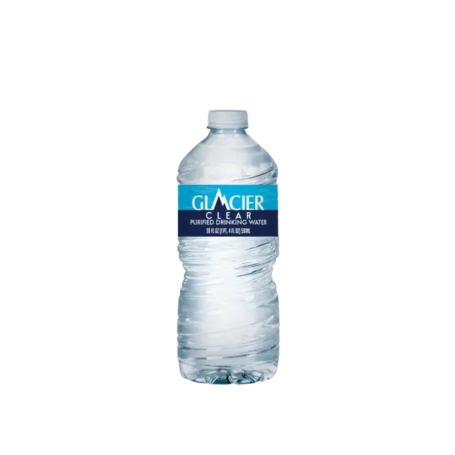 Glacier Clear Purified Drinking Water Plastic Bottle