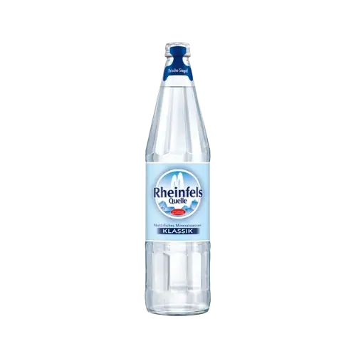 Rheinfels Classic Sparkling Water Glass Bottle