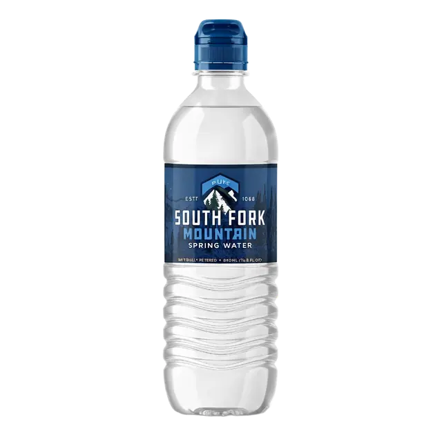 South Fork Mountain Spring Water Plastic Bottle