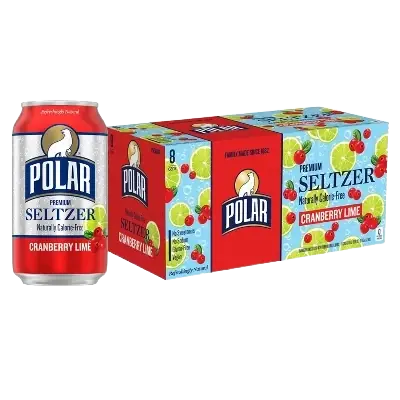 Polar Premium Seltzer Cranberry Lime Can