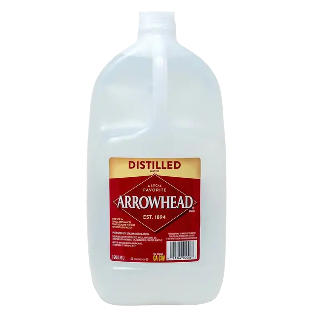 Arrowhead Distilled Water Gallon
