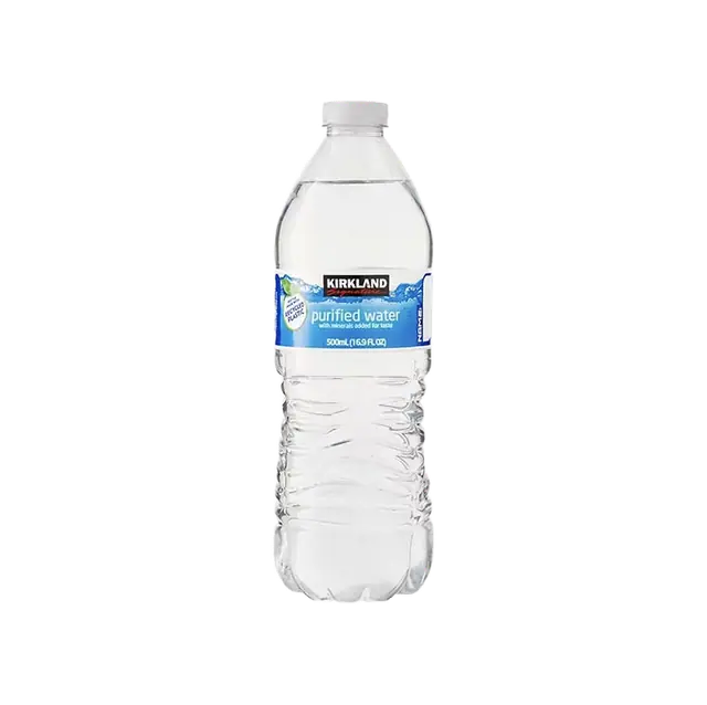Kirkland Signature Purified Water Plastic Bottle