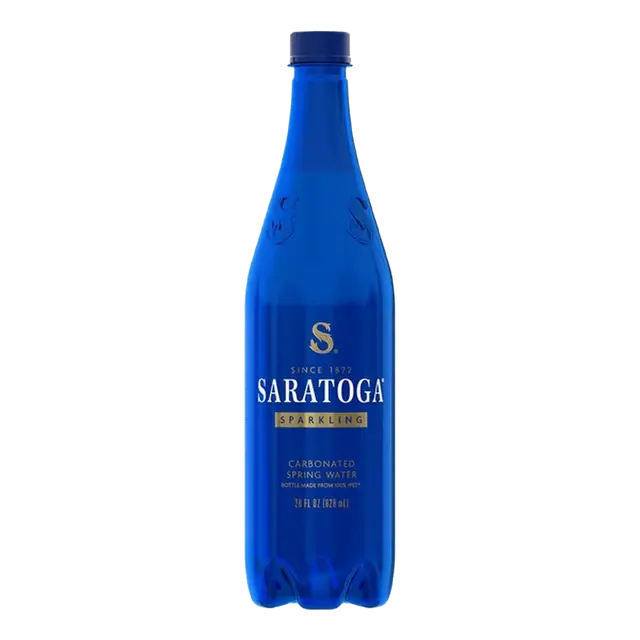 Saratoga Sparkling Water Plastic Bottle
