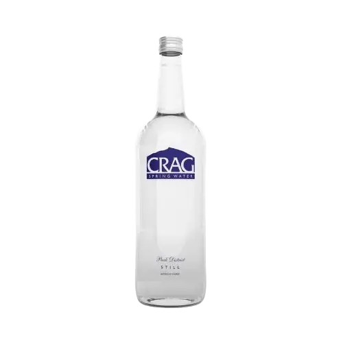 Crag Still Spring Water Glass Bottle