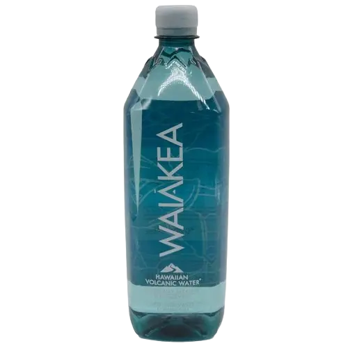 Waiākea Hawaiian Volcanic Sparkling Water plastic bottle