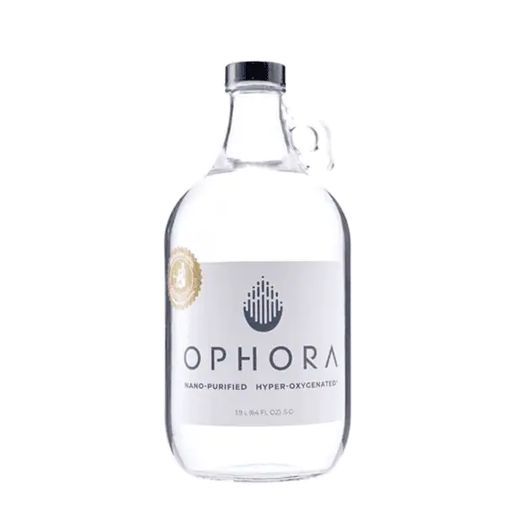 Ophora Water Hyper-Oxygenated Half Gallon Glass Bottle