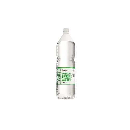 Simply Sparkling Spring Water Plastic Bottle