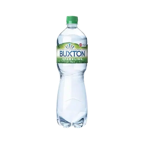 Buxton Sparkling Natural Mineral Water Plastic Bottle