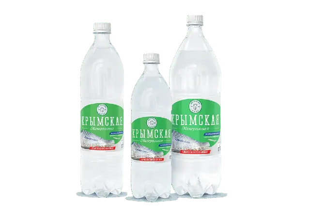 Krymskaya Mineral Water plastic bottle