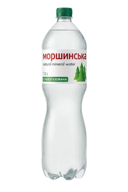 Morshynska Natural Mineral Water plastic bottle