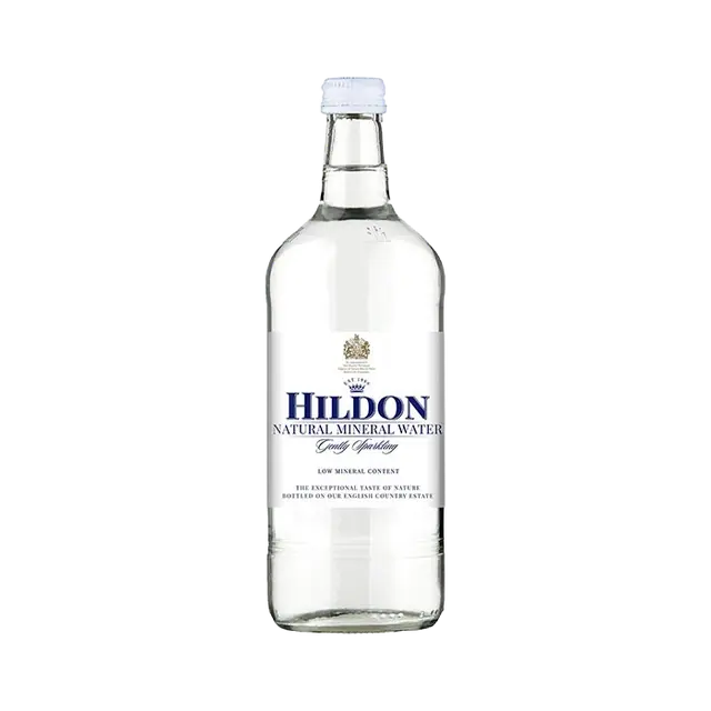 Hildon Sparkling Mineral Water Glass Bottle