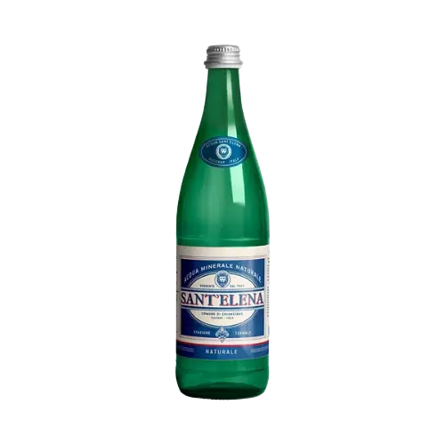 Sant'Elena Still Natural Mineral Water Glass Bottle