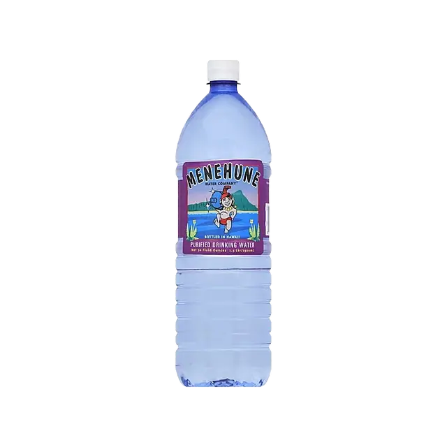 Menehune Purified Water Plastic Bottle