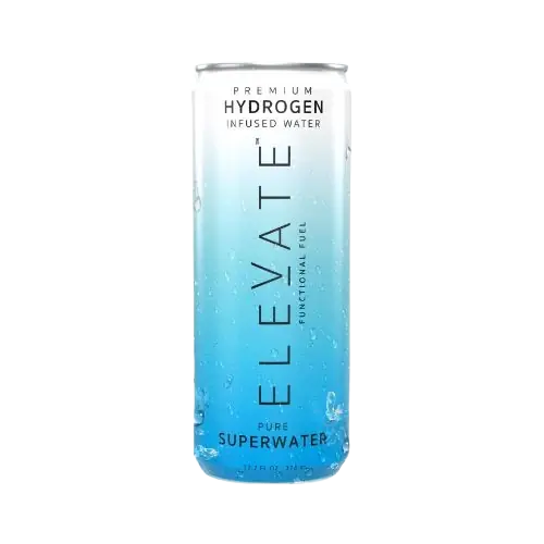 Elevate Hydrogen Infused Superwater Aluminum Can