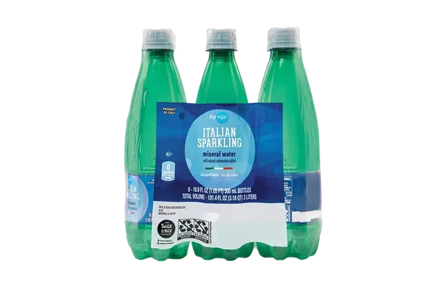 Aldi Sparkling Water can