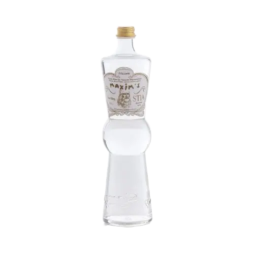 Maxim's Sparkling Natural Mineral Water Glass Bottle