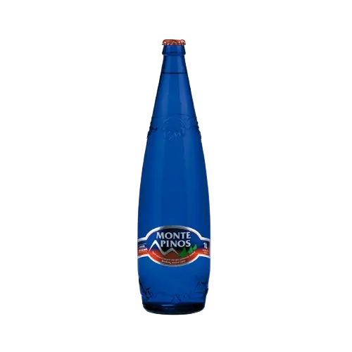 Monte Pinos Sparkling Water Glass Bottle