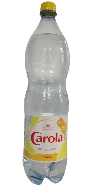 Carola Eau De Source Gazéifiée Aromatisée Au Citron