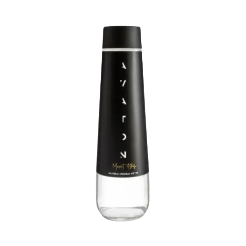 Avaton Natural Mineral Water Glass Bottle