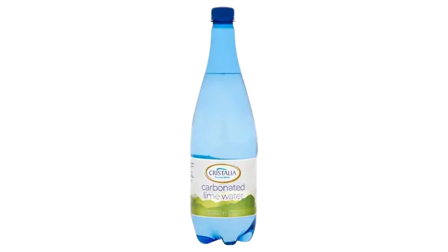 Cristalia Premium Water Carbonated Lime Water plastic bottle