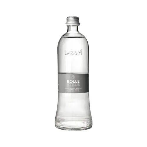 Lurisia Bolle Sparkling Water Glass Bottle