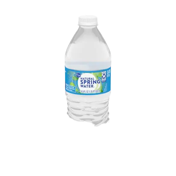Kroger Spring Water Plastic Bottle