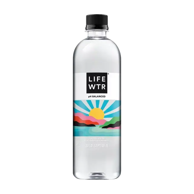 LIFEWTR Purified Water Plastic Bottle