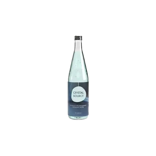 Aquene Springs Naturally Alkaline Water Glass Bottle