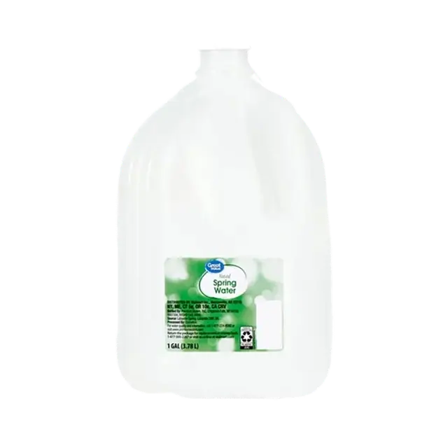 Walmart Great Value Spring Water Gallon
