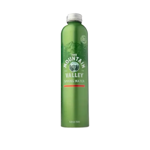 Mountain Valley Spring Water Aluminum Can