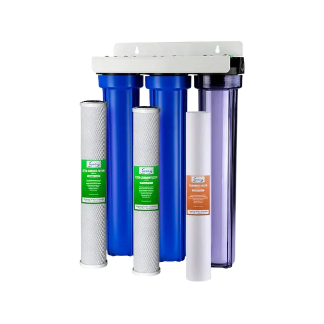 iSpring WCB32C-GAC Whole House Water Filter System