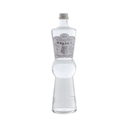 Maxim's Natural Mineral Water Glass Bottle