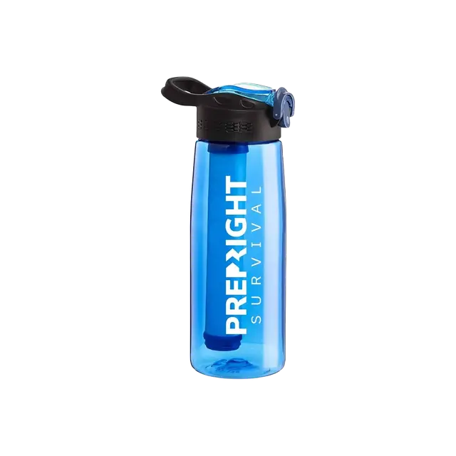 Prep-Right® Survival - 4-Stage Water Filter Bottle