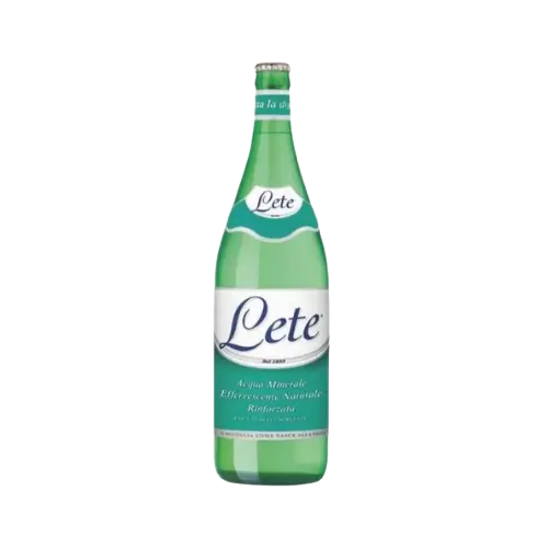 Acqua Lete Effervescent Sparkling Water Glass Bottle