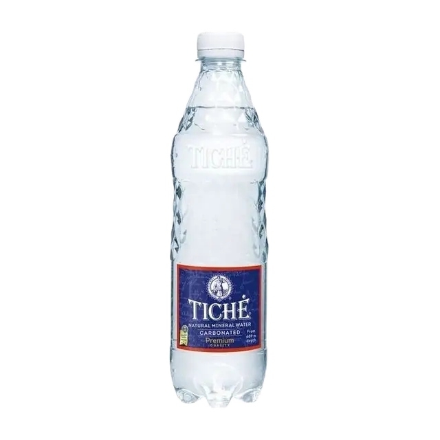 TICHĖ Natural Mineral Water Carbonated plastic bottle