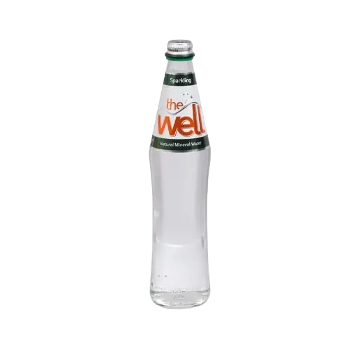 The Well Sparkling Water Glass Bottle