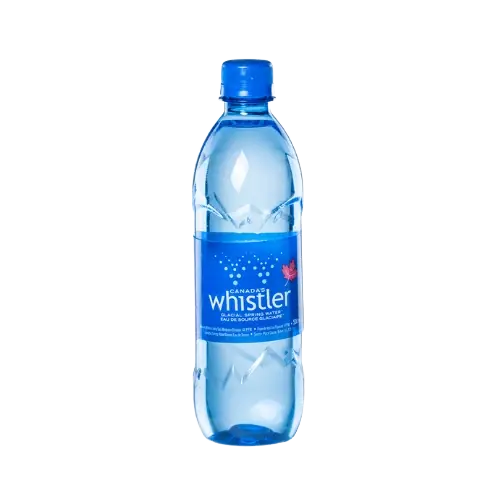 Whistler Glacial Spring Water Plastic Bottle