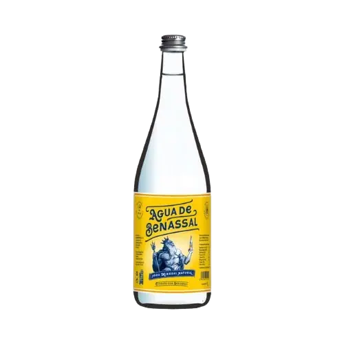 Agua de Benassal Natural Mineral Water Gourmet Glass Bottle