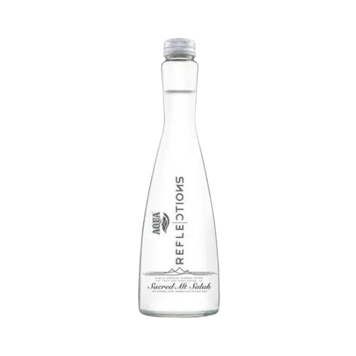 AQUA Reflections Still Glass Bottle