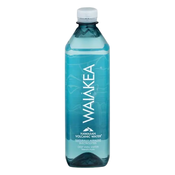 Waiakea Hawaiian Volcanic Water Plastic Bottle