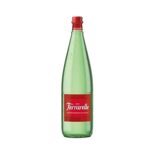 Ferrarelle Sparkling Water Glass Bottle