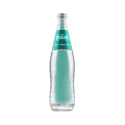 Smeraldina Natural Artesian Water Glass Bottle