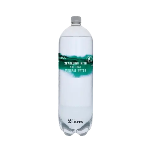 M&S Sparkling Irish Natural Mineral Water Plastic Bottle