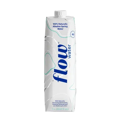 Flow Alkaline Spring Water Carton