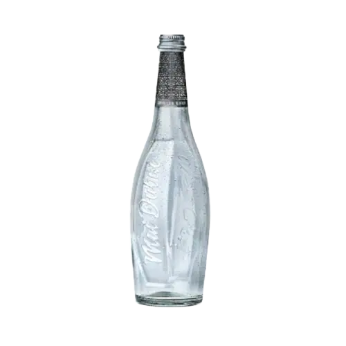 Mai Dubai Sparkling Silver Water Glass Bottle