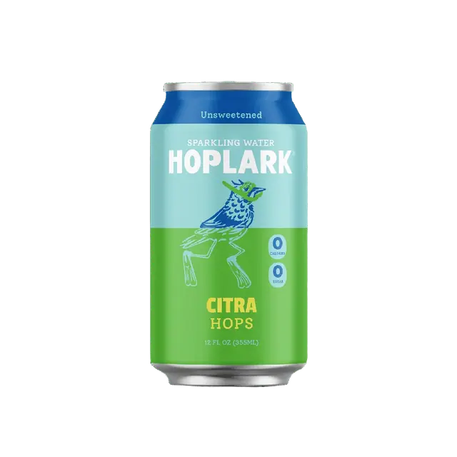 Hoplark Sparkling Water with Citra Hops
