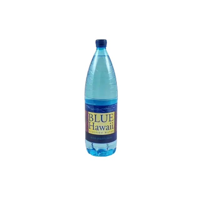 Blue Hawaii Purified Water Plastic Bottle